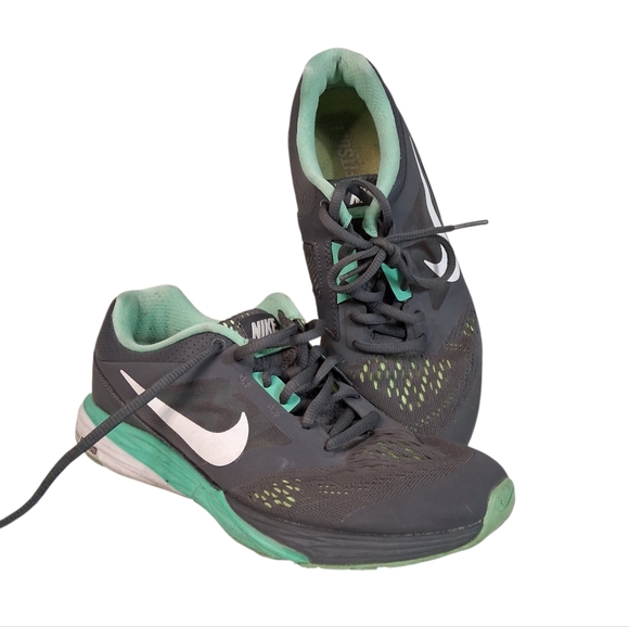 Nike Shoes - Nike | Tri Fusion Run Sneakers | Gray Mint Green | Women Size 7.5